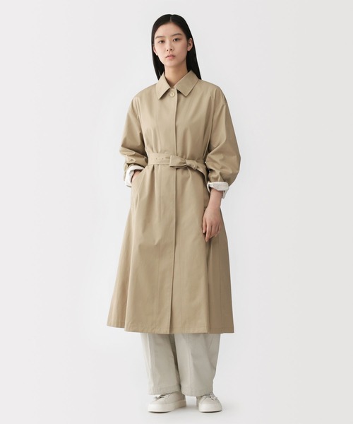 MUJI Labo〕婦人 高密度コットンシングルブレストコート（その他