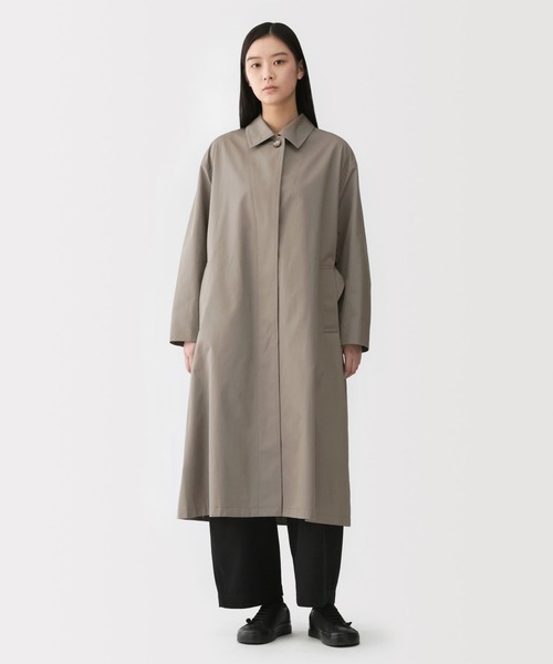MUJI Labo〕婦人 高密度コットンシングルブレストコート（その他