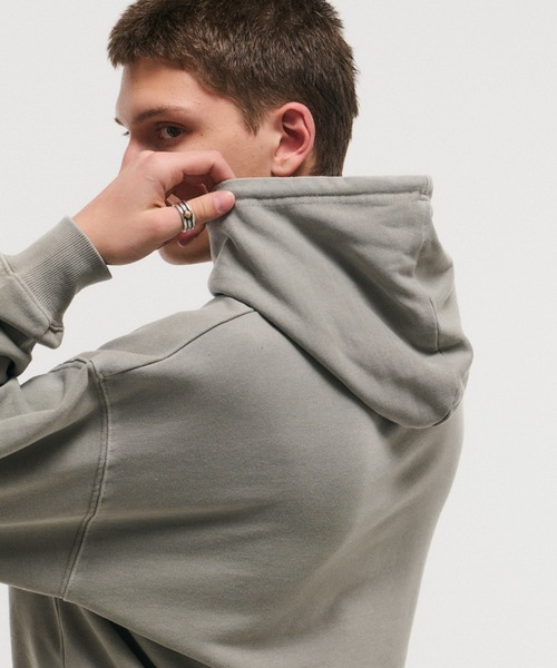 ILL'S(イルズ)の「ARCH LOGO PULLOVER HOODIE / アーチロゴ プルオーバー フーディ メンズ レディース ユニセックス(スウェット・メンズ・ライム/ブラック/チャコールグレー/グレー・M/L)」の22枚目の写真