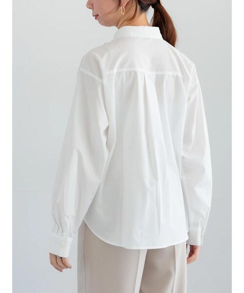 Te chichi（テチチ）の「フロントフリルシャツ（シャツ/ブラウス・レディース・ブルー/オフホワイト/イエロー/ピンク・F）」の17枚目の写真