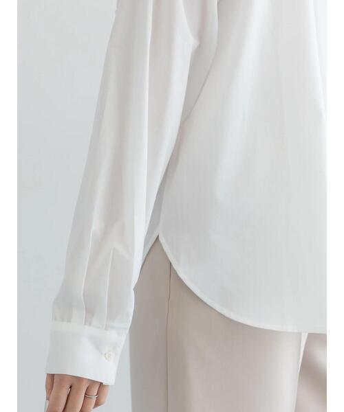 Te chichi（テチチ）の「フロントフリルシャツ《2026 spring catalog item》（シャツ/ブラウス・レディース・ブルー/オフホワイト/イエロー/ピンク・F）」の9枚目の写真