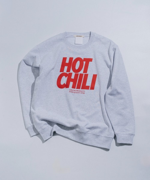 THEATRE PRODUCTS（シアタープロダクツ）の「ベジタブルスウェット"HOT CHILI"（スウェット・レディース・グレー・FREE）」の10枚目の写真