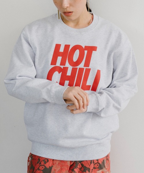 THEATRE PRODUCTS（シアタープロダクツ）の「ベジタブルスウェット"HOT CHILI"（スウェット・レディース・グレー・FREE）」の8枚目の写真