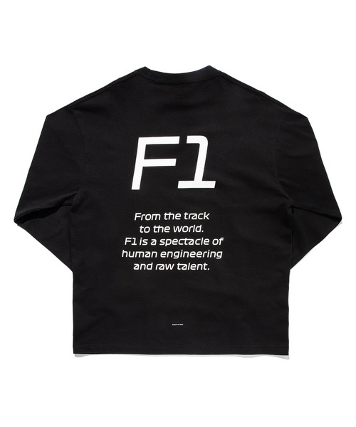 FORMULA 1（フォーミュラワン）の「Logo Long Sleeve T（Tシャツ/カットソー・メンズ・ブラック/ホワイト・X-LARGE/LARGE/MEDIUM/SMALL）」の9枚目の写真
