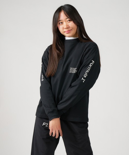 FORMULA 1（フォーミュラワン）の「Logo Long Sleeve T（Tシャツ/カットソー・メンズ・ブラック/ホワイト・X-LARGE/LARGE/MEDIUM/SMALL）」の18枚目の写真