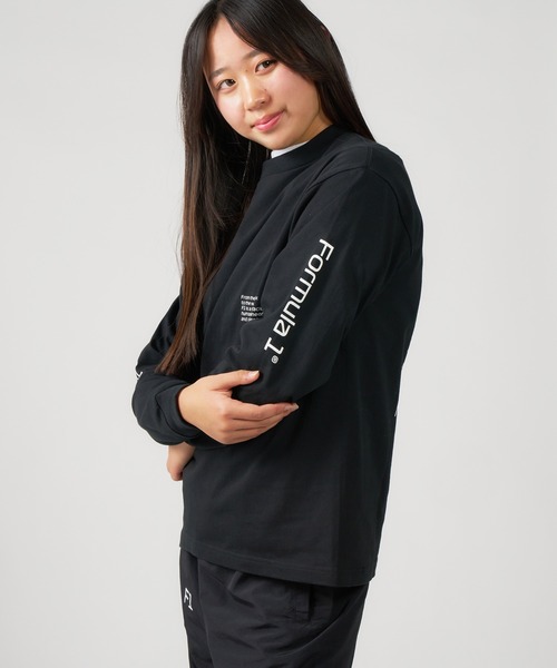 FORMULA 1（フォーミュラワン）の「Logo Long Sleeve T（Tシャツ/カットソー・メンズ・ブラック/ホワイト・X-LARGE/LARGE/MEDIUM/SMALL）」の4枚目の写真