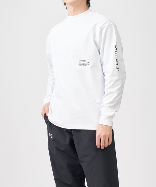 FORMULA 1（フォーミュラワン）の「Logo Long Sleeve T（Tシャツ/カットソー・メンズ・ブラック/ホワイト・X-LARGE/LARGE/MEDIUM/SMALL）」の6枚目の写真