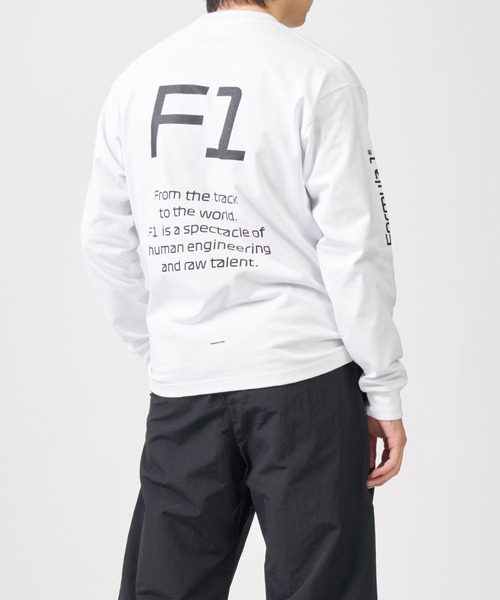 FORMULA 1（フォーミュラワン）の「Logo Long Sleeve T（Tシャツ/カットソー・メンズ・ブラック/ホワイト・X-LARGE/LARGE/MEDIUM/SMALL）」の7枚目の写真