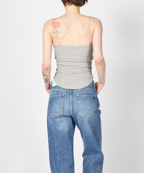 CLANE(クラネ)の「CLANE THIN CODE CAMISOLE(その他トップス・レディース・ブラック/グレー/ホワイト・2/1)」の7枚目の写真