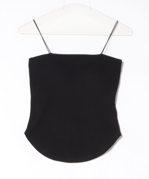 CLANE(クラネ)の「CLANE THIN CODE CAMISOLE(その他トップス・レディース・ブラック/グレー/ホワイト・2/1)」の10枚目の写真
