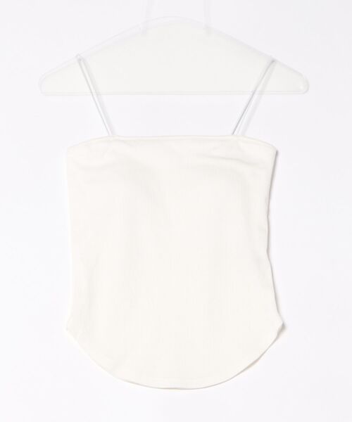 CLANE(クラネ)の「CLANE THIN CODE CAMISOLE(その他トップス・レディース・ブラック/グレー/ホワイト・2/1)」の11枚目の写真