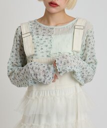 w closet | 花柄パッチワークT(Tシャツ/カットソー)