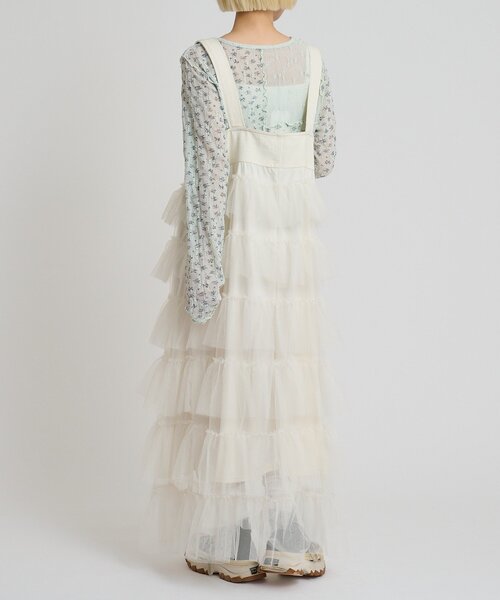 w closet（ダブルクローゼット）の「花柄パッチワークT（Tシャツ/カットソー・レディース・サックスブルー/アイボリー/ピンク・FREE）」の18枚目の写真