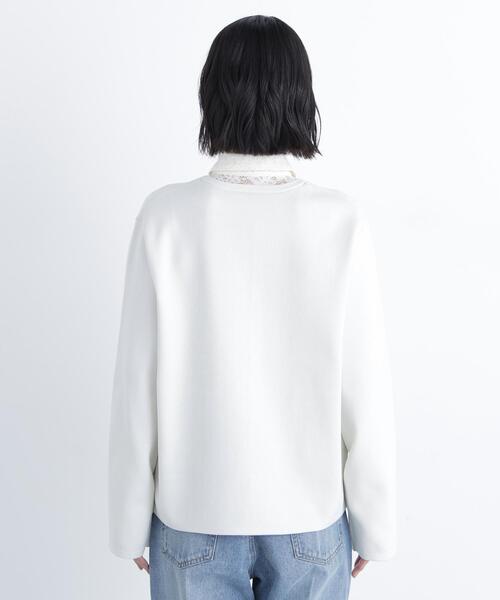 N.（N. Natural Beauty Basic）（エヌエヌナチュラルビューティーベーシック）の「ゴールドボタンニットカーディガン（カーディガン/ボレロ・レディース・ネイビー/ブルー/オフホワイト・ﾌﾘ-）」の17枚目の写真