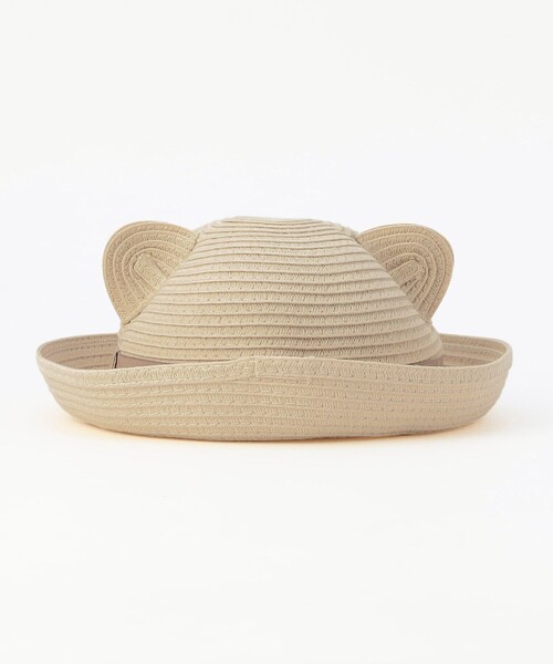 COMME CA ISM（コムサイズム）の「洗える耳付き ブレードハット（ハット・キッズ・キナリ/ネイビー・MEDIUM/LARGE）」の12枚目の写真