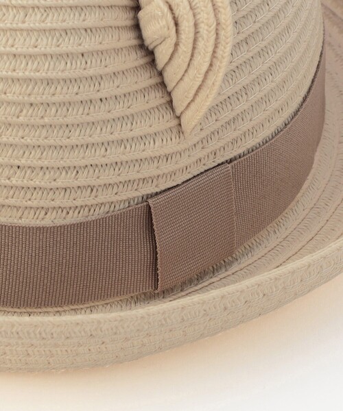COMME CA ISM（コムサイズム）の「洗える耳付き ブレードハット（ハット・キッズ・キナリ/ネイビー・MEDIUM/LARGE）」の14枚目の写真
