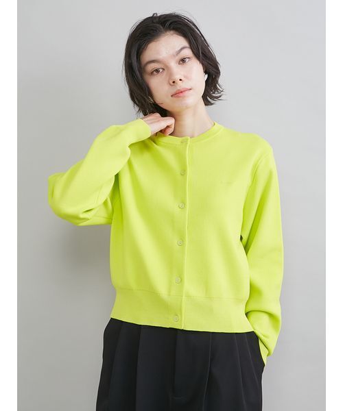 Mila Owen(ミラオーウェン)の「【ウォッシャブル】【UVカット】クロップドフォルムカーディガン(カーディガン/ボレロ・レディース・ネイビー/グレー/ライム/ブルー・0/1)」の8枚目の写真