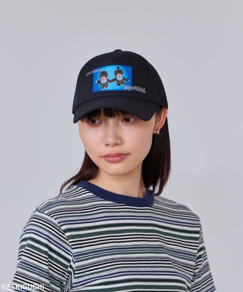 OVERRIDE(オーバーライド)の「OVERRIDE x Monchhichi MESH CAP-SPACE / オーバーライド(キャップ・レディース・ブラック・57~59cm)」の3枚目の写真
