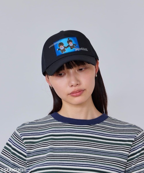 OVERRIDE(オーバーライド)の「OVERRIDE x Monchhichi MESH CAP-SPACE / オーバーライド(キャップ・レディース・ブラック・57~59cm)」の4枚目の写真