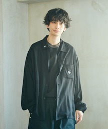 TOWNCRAFT（タウンクラフト）の「TOWNCRAFT   タウンクラフト 50S EMBROIDERY L S SHIRT レーヨン ループカラーシャツ（シャツ/ブラウス）」