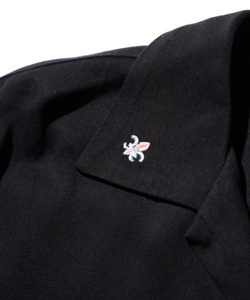 TOWNCRAFT(タウンクラフト)の「TOWNCRAFT / タウンクラフト 50S EMBROIDERY L/S SHIRT レーヨン ループカラーシャツ(シャツ/ブラウス・メンズ・ブラック・MEDIUM/LARGE)」の12枚目の写真