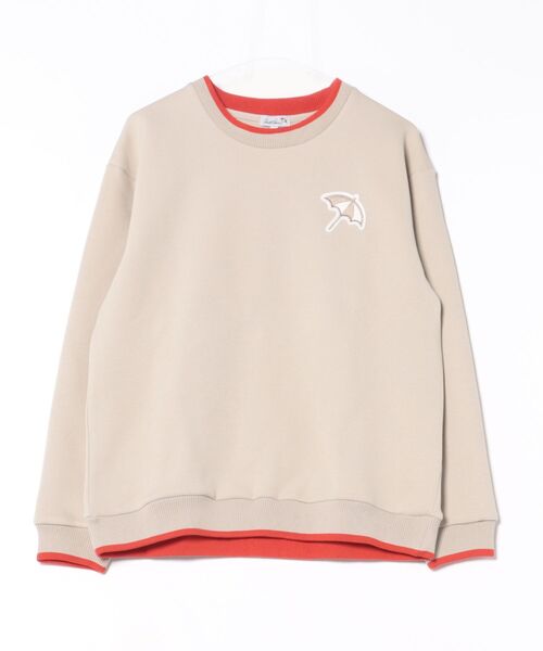 Arnold Palmer（アーノルドパーマー）の「ダンボールニット シェア スウェットプルオーバー（ニット/セーター・レディース・チャコールグレー/グレイッシュベージュ/ネイビー・LL/L/M/S/XS）」の2枚目の写真