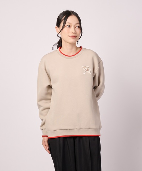 Arnold Palmer(アーノルドパーマー)の「ダンボールニット シェア スウェットプルオーバー(ニット/セーター・レディース・チャコールグレー/グレイッシュベージュ/ネイビー・LL/L/M/S/XS)」の13枚目の写真