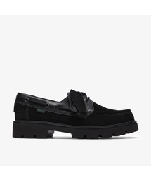 Clarks（クラークス）の「Cleyhill Boat / クレイヒルボート (ブラックスエード)（ローファー）」