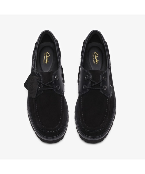 Clarks(クラークス)の「Cleyhill Boat / クレイヒルボート (ブラックスエード)(モカシン/デッキシューズ・メンズ・ブラック・UK10/UK9.5/UK9/UK8.5/UK8/UK7.5/UK7/UK6.5/UK6)」の11枚目の写真