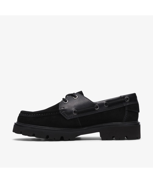 Cleyhill Boat / クレイヒルボート (ブラックスエード)（モカシン