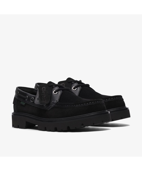 Clarks(クラークス)の「Cleyhill Boat / クレイヒルボート (ブラックスエード)(モカシン/デッキシューズ・メンズ・ブラック・UK10/UK9.5/UK9/UK8.5/UK8/UK7.5/UK7/UK6.5/UK6)」の9枚目の写真