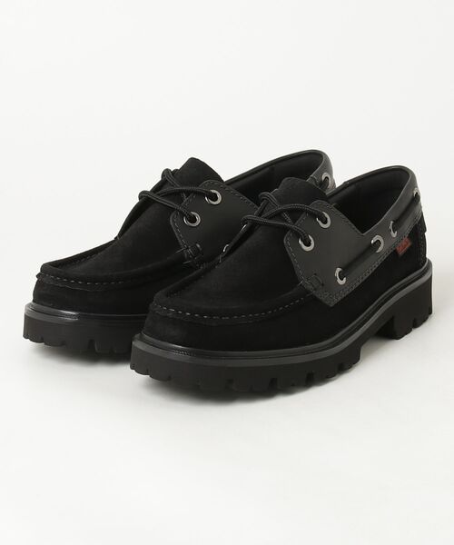 Clarks(クラークス)の「Cleyhill Boat / クレイヒルボート (ブラックスエード)(モカシン/デッキシューズ・メンズ・ブラック・UK10/UK9.5/UK9/UK8.5/UK8/UK7.5/UK7/UK6.5/UK6)」の13枚目の写真
