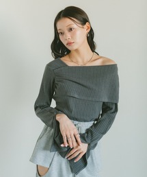 フレア オフショルダー」に該当するトップスファッション通販 - ZOZOTOWN