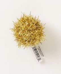 crocs Gold Tinsel Pom / クロックス ゴールドタッセルポン