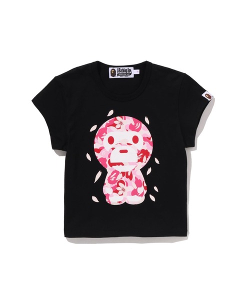 ABC SAKURA CAMO BABY MILO CROPPED TEE（Tシャツ/カットソー）｜A