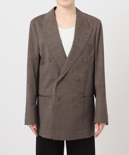 Couture d'adam（クチュールドアダム）の「【COUTURE D'ADAM/クチュールドアダム】別注Brown Blazer Jacket（テーラードジャケット・レディース・ブラウン・FREE）」の10枚目の写真