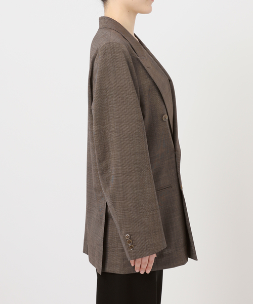 Couture d'adam（クチュールドアダム）の「【COUTURE D'ADAM/クチュールドアダム】別注Brown Blazer Jacket（テーラードジャケット・レディース・ブラウン・FREE）」の13枚目の写真