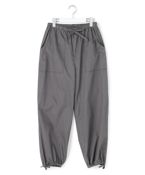 J.PRESS YORK STREET（ジェイプレスヨークストリート）の「【WOMEN】ソフトコットン ワイドベイカー パンツ（その他パンツ・レディース・グレー系/ベージュ系/カーキ系・F）」の11枚目の写真