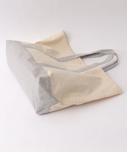 NOLLEY’S(ノーリーズ)の「クジラアップリケ 8ozキャンバス ビッグトートバッグ 26SS(トートバッグ・メンズ・ホワイト系その他2・FREE)」の11枚目の写真