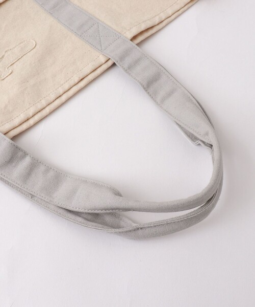 NOLLEY’S(ノーリーズ)の「クジラアップリケ 8ozキャンバス ビッグトートバッグ 26SS(トートバッグ・メンズ・ホワイト系その他2・FREE)」の13枚目の写真