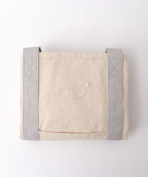 NOLLEY’S(ノーリーズ)の「クジラアップリケ 8ozキャンバス ビッグトートバッグ 26SS(トートバッグ・メンズ・ホワイト系その他2・FREE)」の17枚目の写真