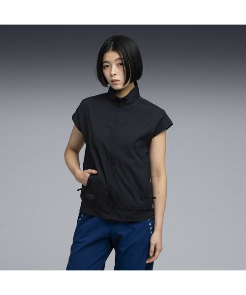 PUMA(プーマ)の「PUMA プーマ ウィメンズ ゴルフ PB ベスト(ブルゾン・レディース・ブラック/ホワイト系その他・MEDIUM/SMALL/LARGE)」の1枚目の写真