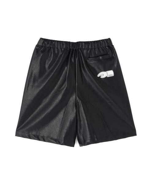 FR(13)NDS（フレンズ）の「FR(13)NDS /フレンズ/VEGAN LEATHER SHORTS（その他パンツ・メンズ・ブラック・L/M）」の2枚目の写真