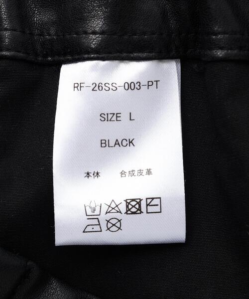 FR(13)NDS（フレンズ）の「FR(13)NDS /フレンズ/VEGAN LEATHER SHORTS（その他パンツ・メンズ・ブラック・L/M）」の5枚目の写真