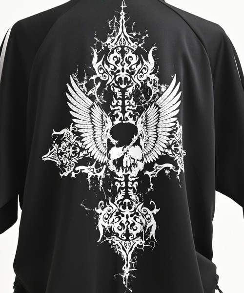 REFLEM(レフレム)の「『REFLEM/レフレム』バックプリントトラックジャージ(ジャージ・レディース・ホワイト×ブラック/ブラック×ホワイト・FREE)」の21枚目の写真