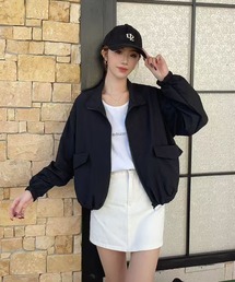 nonomi（ノノミ）の「端境期・春のライトアウタージップアップジャケット（ブルゾン）」