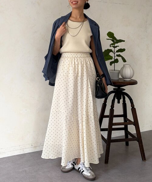 Chez toi（シェトワ）の「シアーデニムテーラージャケット（テーラードジャケット・レディース・インディゴブルー/チャコールグレー・FREE）」の19枚目の写真