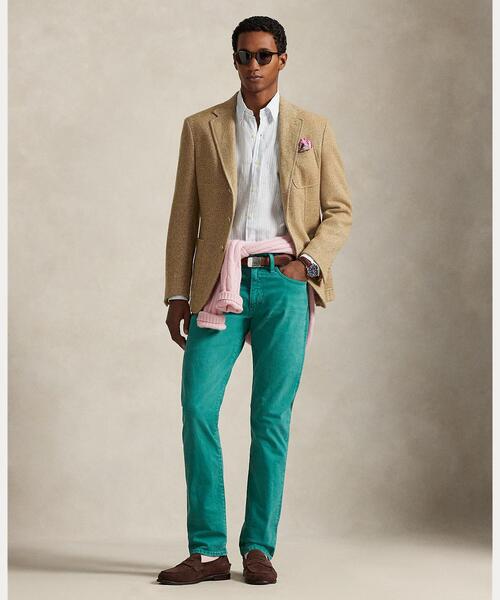 POLO RALPH LAUREN(ポロ ラルフ ローレン)の「クラシック フィット ストライプド リネン シャツ(シャツ/ブラウス・メンズ・ホワイト・M/L/S)」の3枚目の写真