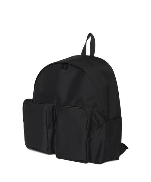 PACKING（パッキング）の「PACKING/パッキング/STANDARD DP BACK PACK/スタンダードダブルポケットバックパック（バックパック/リュック・メンズ・ブラック・F）」の6枚目の写真