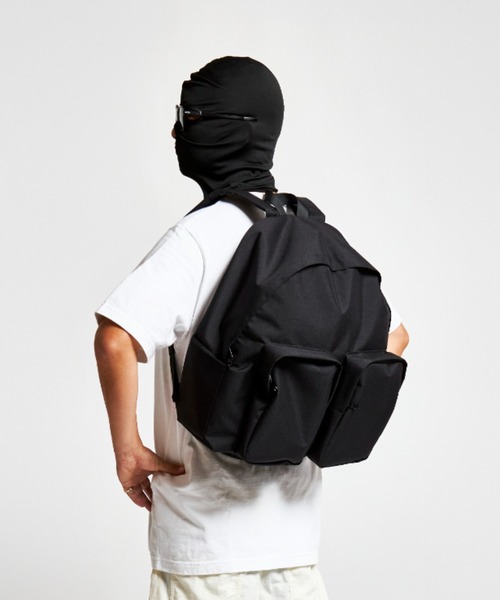 PACKING(パッキング)の「PACKING/パッキング/STANDARD DP BACK PACK/スタンダードダブルポケットバックパック(バックパック/リュック・メンズ・ブラック・F)」の3枚目の写真